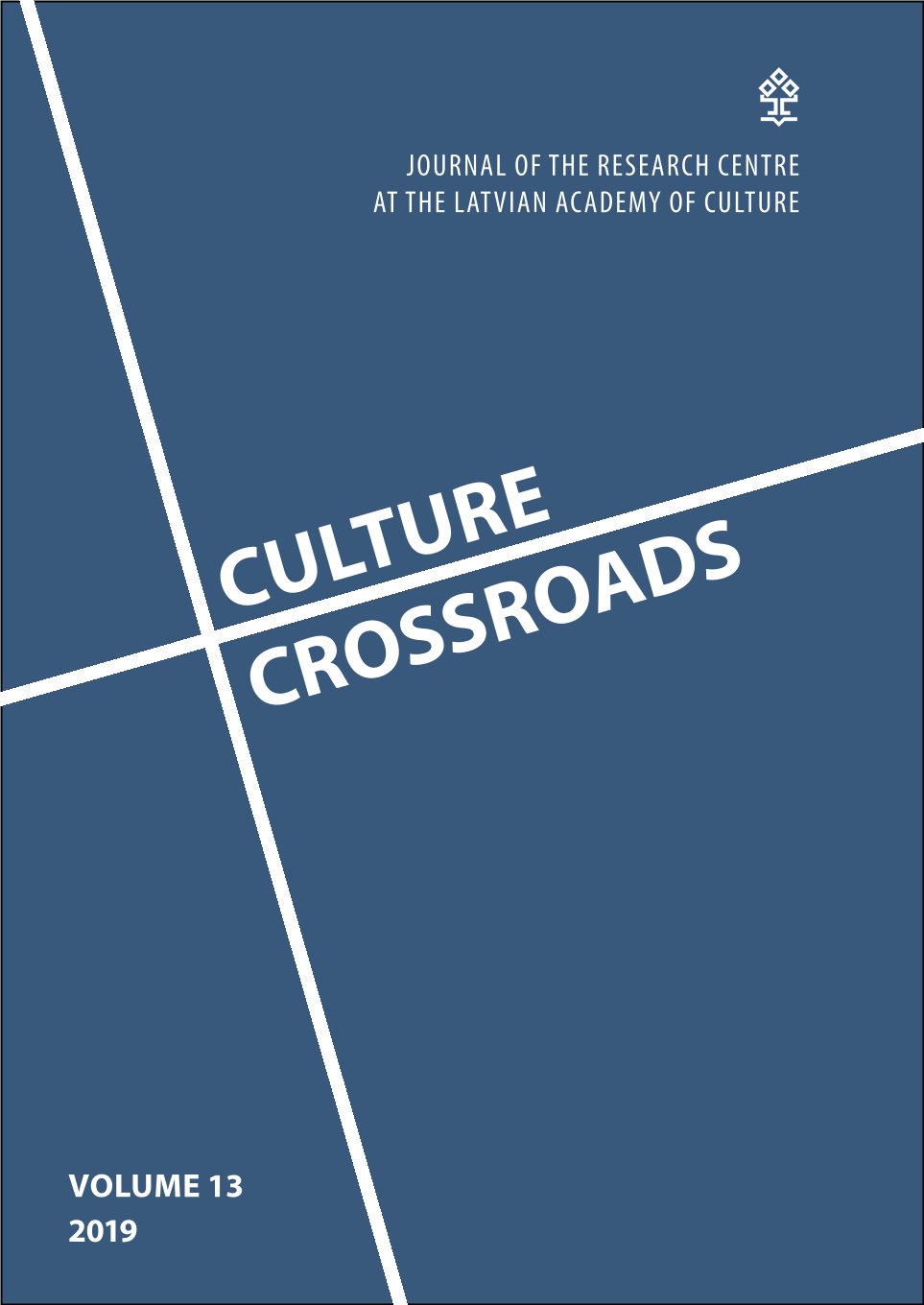 					View Vol. 13 (2019): Culture Crossroads
				