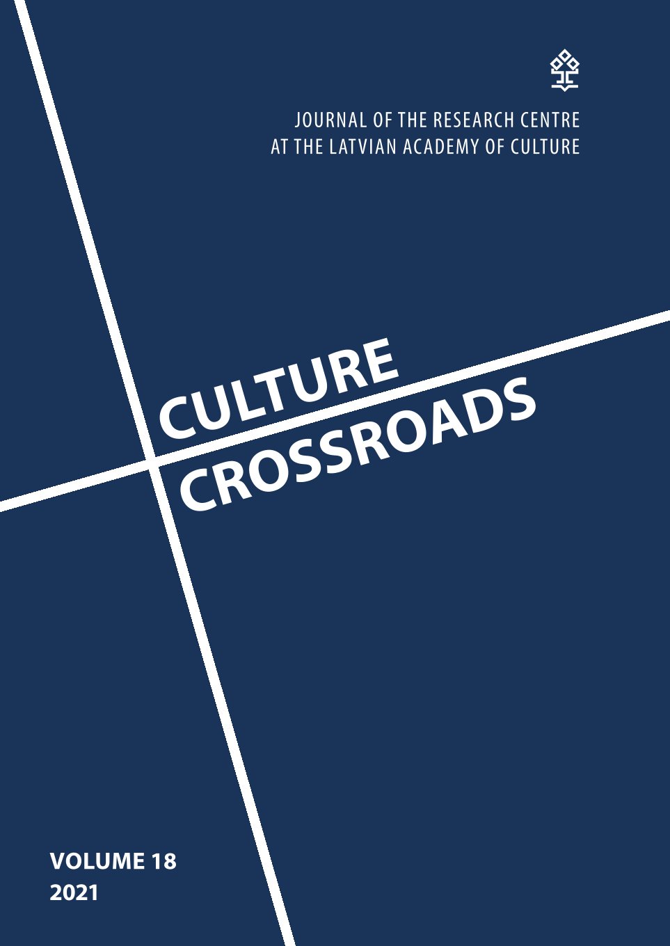 					View Vol. 18 (2021): Culture Crossroads
				