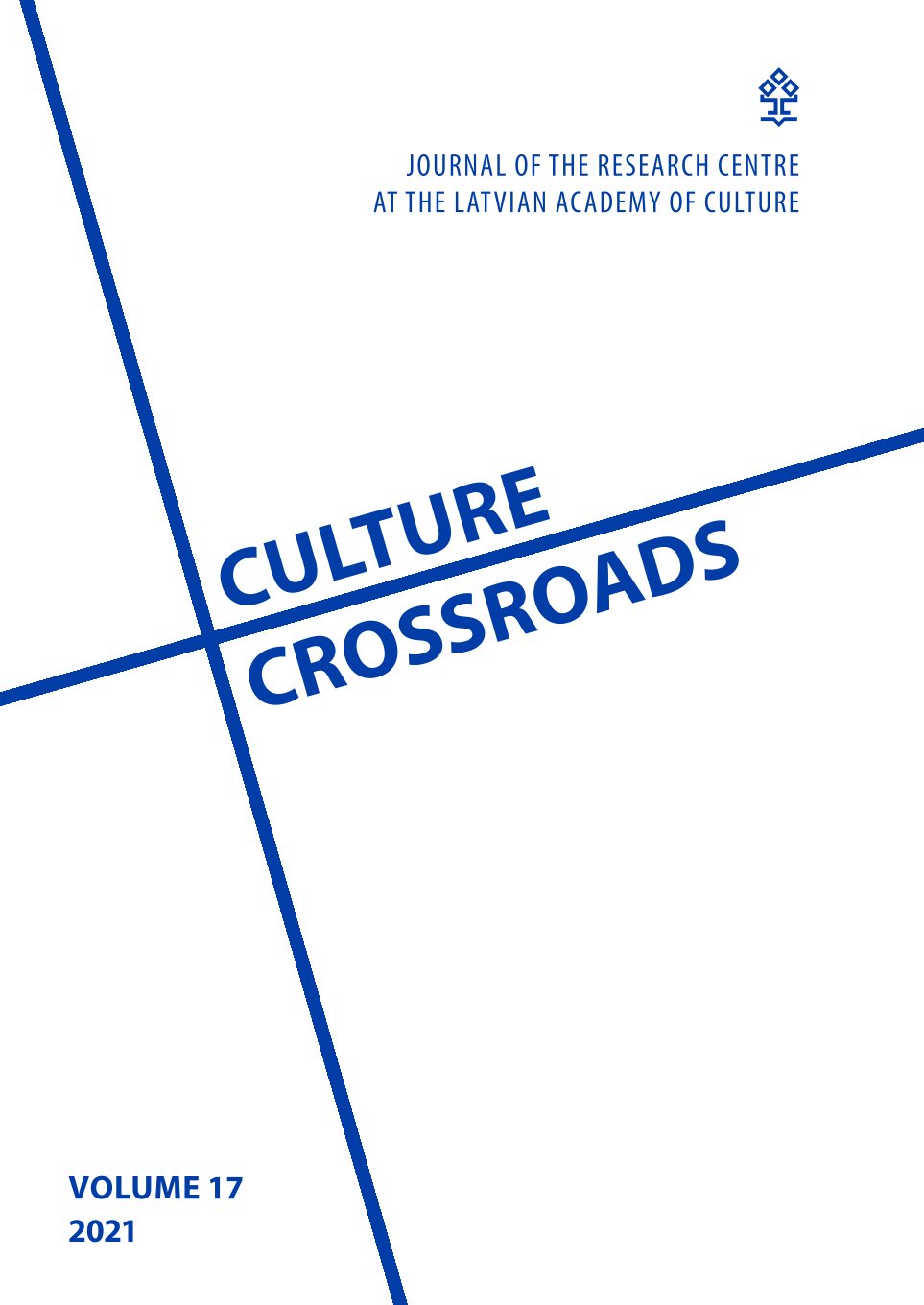 					View Vol. 17 (2021): Culture Crossroads
				